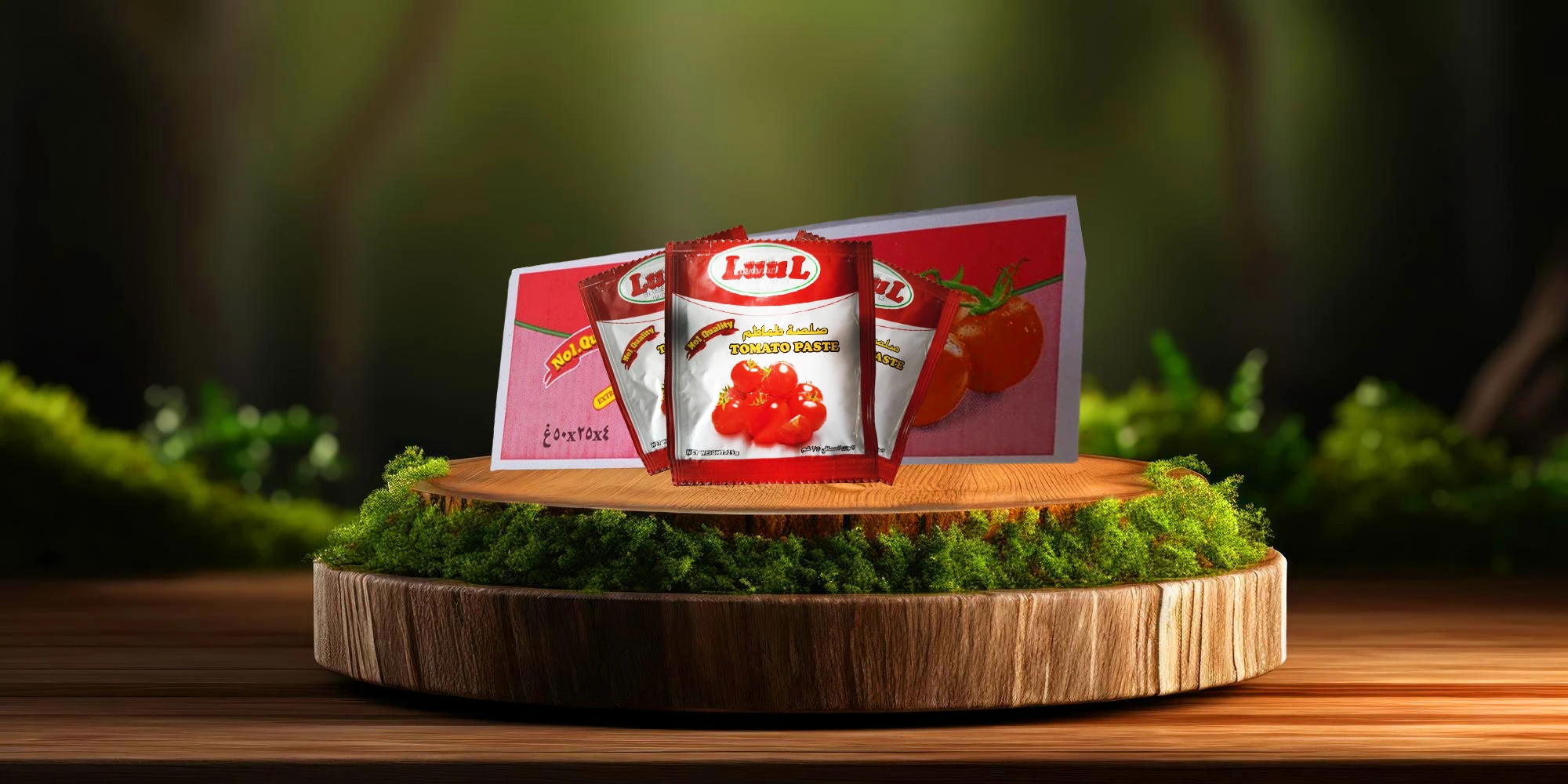 Premium Tomato Paste 25g by Alalamiya Food Industries - Natural Quality Food Product